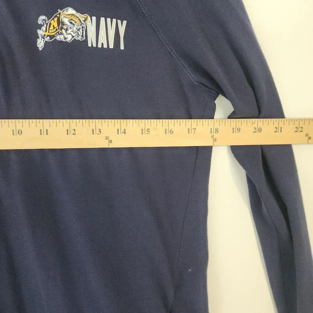 Under Armour US Naval Academy Midshipmen 1/4 Zip Pullover Navy Blue Youth‎ XL